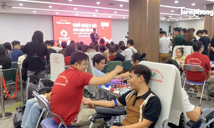 Clip toàn cảnh ngày hội hiến máu Chủ Nhật Đỏ tại TPHCM
