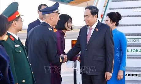 Chủ tịch Quốc hội Trần Thanh Mẫn bắt đầu thăm chính thức Cộng hòa Italy