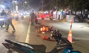Nguyên nhân một cán bộ công an tử vong trên đường ở TPHCM