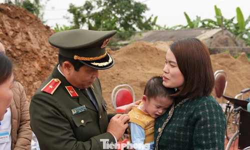 Bộ Công an xây nhà ở, nhà ăn cho đối tượng yếu thế ở Nghệ An