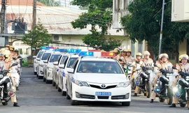 Công an các tỉnh đồng loạt ra quân cao điểm chống tội phạm dịp Tết