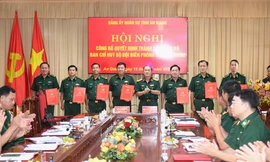 Công bố thành lập, chỉ định nhân sự Đảng bộ Biên phòng An Giang