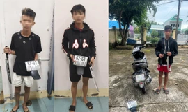 Rủ nhau đi chặt biển số xe theo trào lưu