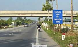 Dự án cao tốc chạy ngang miền Tây chậm tiến độ