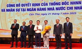 Công bố quyết định của Thống đốc Ngân hàng Nhà nước về công tác cán bộ