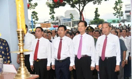 Dâng hương tưởng niệm 157 năm ngày Anh hùng dân tộc Nguyễn Trung Trực hy sinh