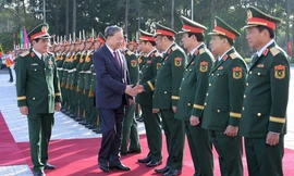 Tổng Bí thư Tô Lâm dự Lễ kỷ niệm 80 năm Ngày truyền thống Quân khu 9