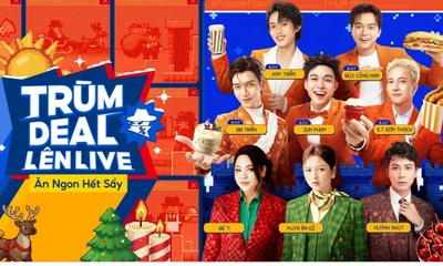 B.O.F tái xuất ShopeeFood Trùm Deal Lên Live 17.12 hứa hẹn khiến fan chao đảo vì cuộc hội ngộ