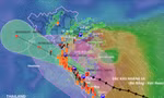 Khoảng 4-5 giờ sáng 29/9 là thời gian nguy hiểm nhất của bão số 10