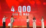 ‘Giọt hồng tri ân’ năm 2025 đặt chỉ tiêu đạt 4.000 đơn vị máu