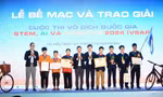 Học sinh 'trường làng' giành giải cao VSAR nhờ đam mê công nghệ