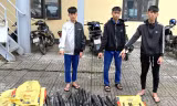 Bắt giữ nhóm chuyên trộm cắp cáp điện ngầm ở Quảng Trị