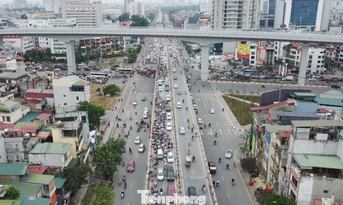 Hiện trạng QL1 từ Ba Đình đến Phú Xuyên vừa được đề xuất mở rộng gấp 3 lần