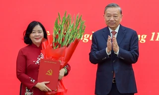 CLIP: Bà Bùi Thị Minh Hoài giữ chức Bí thư Đảng ủy Mặt trận Tổ quốc, các đoàn thể Trung ương