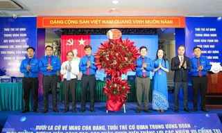 Toàn cảnh phiên trọng thể Đại hội Đoàn cơ quan Trung ương Đoàn lần thứ XXV