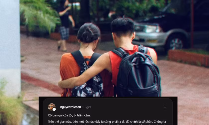Những lời tri ân của chàng trai gửi tới bạn gái ra đi vì trầm cảm gây xúc động