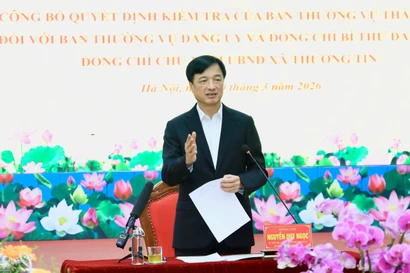 Bí thư Hà Nội yêu cầu làm tốt công tác giải phóng mặt bằng dự án Trục Đại lộ cảnh quan sông Hồng