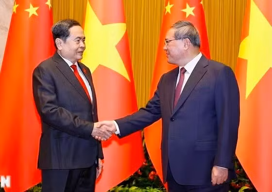Thủ tướng Trung Quốc muốn đẩy nhanh các dự án kết nối và liên kết với Việt Nam