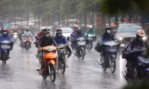 Miền Bắc mưa lớn kéo dài nhiều ngày