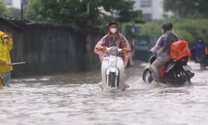 Miền Bắc sắp đón mưa lớn trở lại 