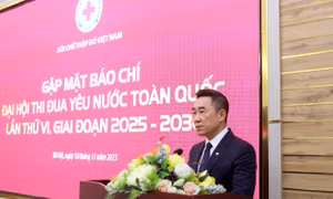 Hội Chữ thập đỏ Việt Nam trợ giúp hơn 102 triệu lượt người trong 5 năm
