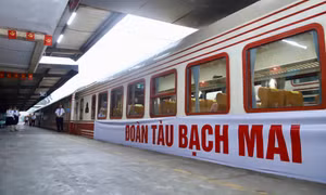 Dự án gần 5.000 tỷ đồng chính thức vận hành, ‘Đoàn tàu Bạch Mai’ mở hành trình đặc biệt