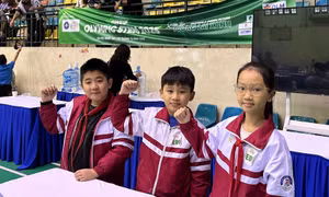 Đấu trường Toán học châu Á – AIMO: Thúc đẩy năng lực Toán, tiếng Anh cho học sinh