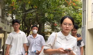 Thí sinh dự kỳ thi năm nay.