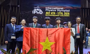 Học sinh Việt Nam giành 5 huy chương tại Olympic Vật lí quốc tế
