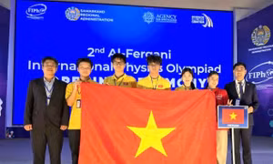 Việt Nam xếp thứ 4 Olympic Vật lí Quốc tế 
