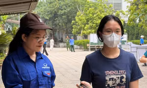Chiếc điện thoại đặc biệt được hoạt động trong khu vực thi tốt nghiệp