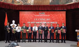 ĐHQG Hà Nội bổ nhiệm hiệu trưởng các trường thành viên 