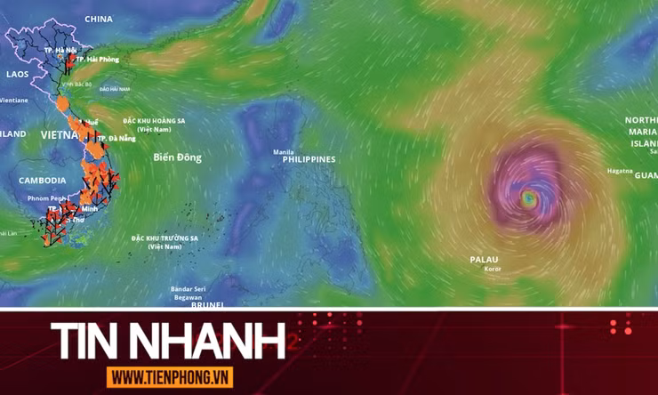 TIN NHANH: Bão số 13 vừa tan, Biển Đông lại có khả năng đón bão số 14