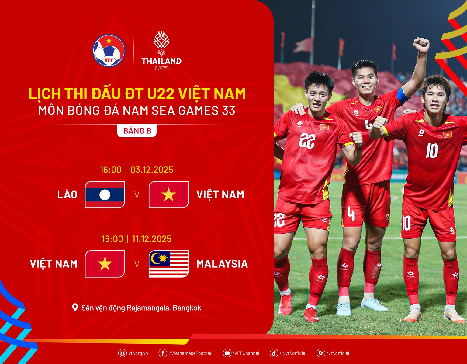 U22 Malaysia nhận cảnh báo, kình địch của ĐT Việt Nam nguy cơ bị loại từ vòng bảng SEA Games 33
