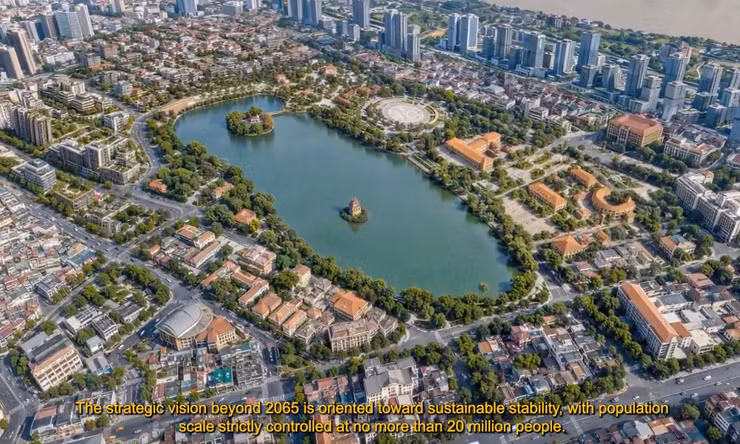 Video giới thiệu toàn cảnh Quy hoạch Thủ đô Hà Nội tầm nhìn 100 năm