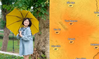 Dự báo Hà Nội mưa to từ tối nay 8/6, bắt đầu một tuần mát mẻ