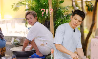 Quán Nhà Haha tập 2: Quốc Thiên hơn thua với Duy Khánh, ví món Jun Phạm nấu như chè