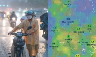 Dự báo Hà Nội có mưa từ Chủ Nhật tuần này, nhiệt độ giảm rõ rệt