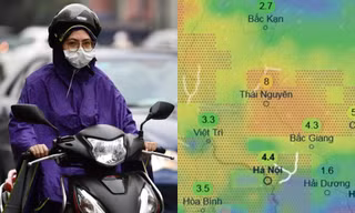 Hà Nội đón đợt không khí lạnh vào ngày 8/5: Trời có mát như hiện tại?