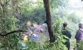 Phát hiện thi thể bên chiếc xe máy cháy trơ khung tại nghĩa trang ở Đắk Lắk