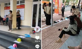 Dùng gạch đá, mũ bảo hiểm 'đặt chỗ' nộp hồ sơ: Văn phòng Đăng ký đất đai Đắk Lắk lên tiếng