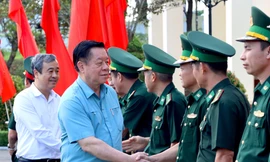 Bộ đội Biên phòng tỉnh Gia Lai xây dựng biên giới hữu nghị, phát triển