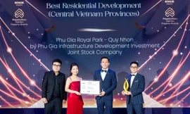 Phú Gia Royal Park Quy Nhơn nhận giải PropertyGuru Vietnam Property Awards 2025