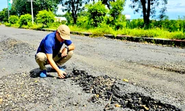 Kiểm tra dấu hiệu vi phạm của nguyên Giám đốc Ban Quản lý dự án bị tố 'rút ruột' đường