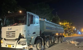 Va chạm với xe bồn, người đàn ông đi xe máy tử vong