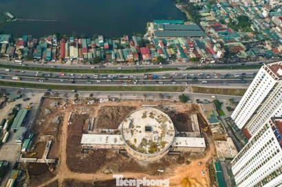 Diện mạo bến xe khách thông minh nghìn tỷ đang thi công ở phía Nam Thủ đô