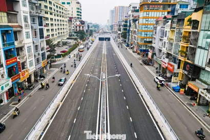 Cận cảnh hầm chui 778 tỷ 'giải cứu' điểm đen ùn tắc Giải Phóng