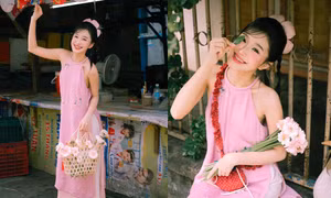 Nàng xuân áo yếm kể chuyện Tết hiện đại