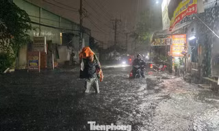 TPHCM nhiều mưa trong những ngày cuối tuần