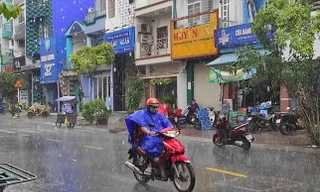 Mưa dông gia tăng ở TPHCM trong những ngày cuối tuần